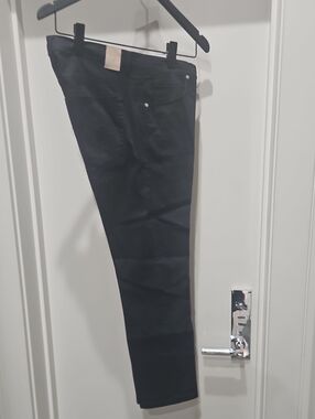 Versace Jeans Collection Men's Slim Straight Black Jeans